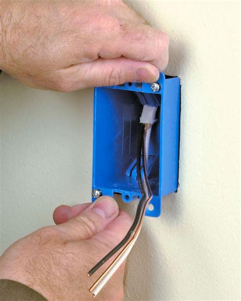 can you put a junction box behind a wall|installing wall mounted electrical boxes.